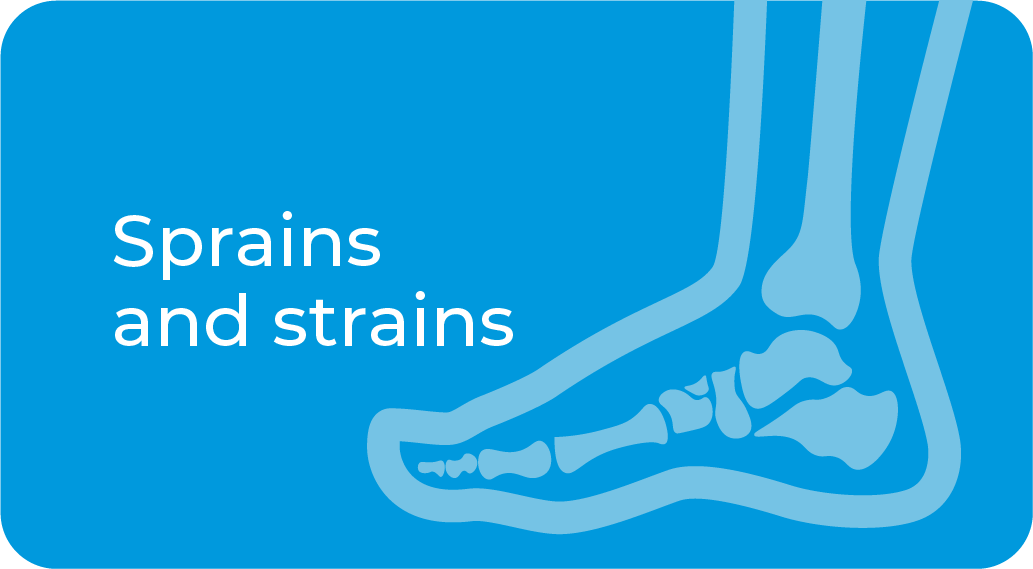 Sprains and strains