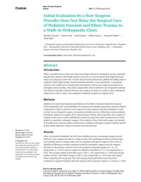 Initial-evaluation-by-a-non-surgeon-provider-does-not-delay-the-surgical-care-of-pediatric-forearm-and-elbow-trauma-in-a-walk-in-orthopaedic-clinic