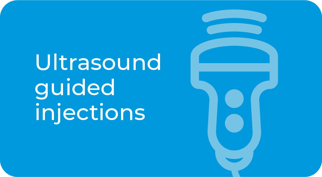 Ultrasound guided injections